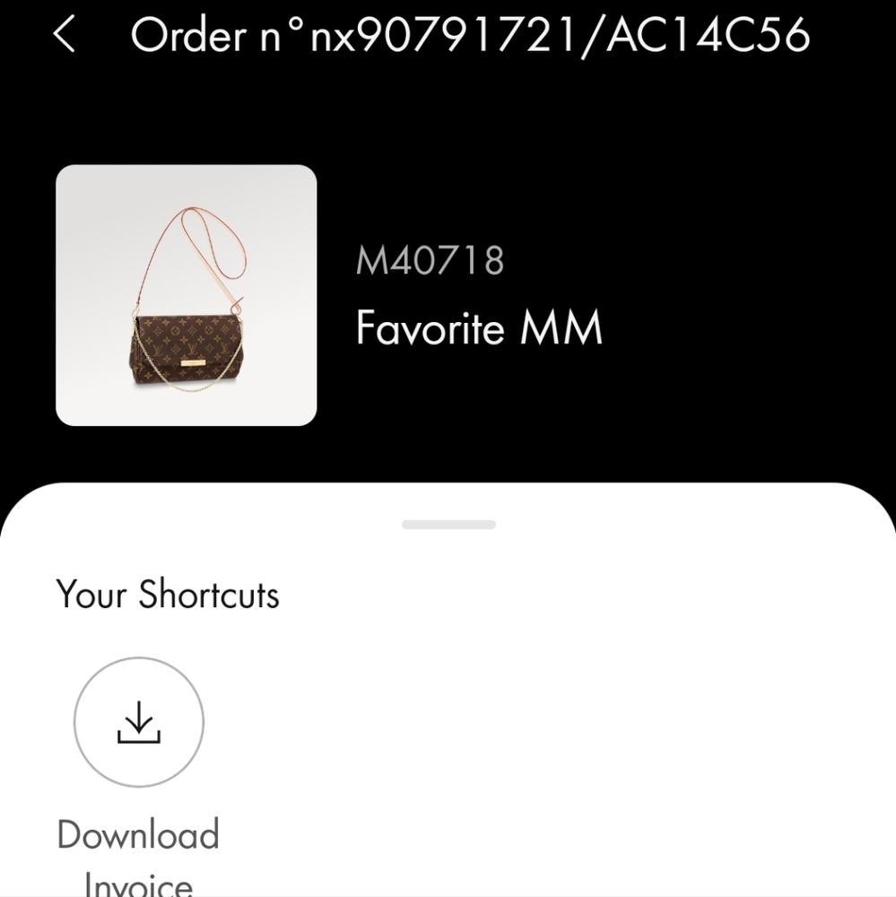 Louis Vuitton Brown Monogram Favorite - Picture 7 of 7